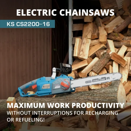 Електрически верижен трион KS CS2200-16 2