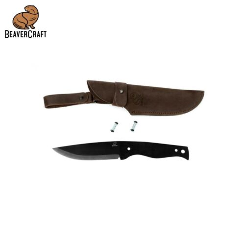 Ловджийски нож / Ловен нож / Риболовен нож / Нож за къмпинг / BeaverCraft BSH-kit 3 / 1