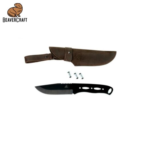 Ловджийски нож / Ловен нож / Риболовен нож / Нож за къмпинг / BeaverCraft BSH-kit 4 / 1