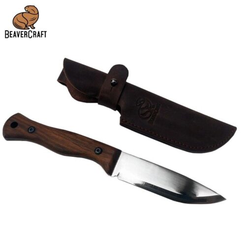 Ловджийски нож / Ловен нож / Риболовен нож / Нож за къмпинг / BeaverCraft BSH6 / 2