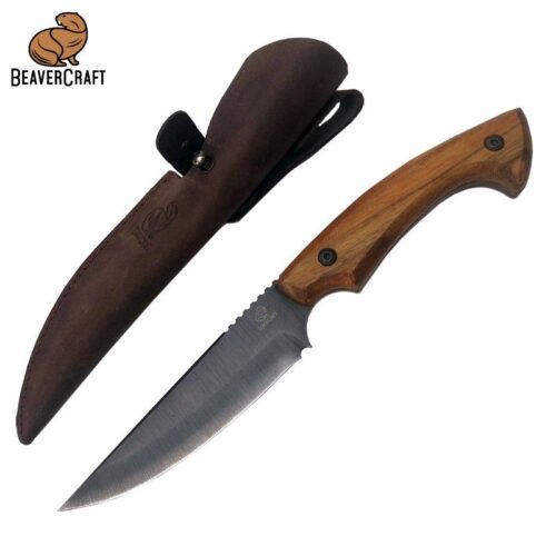 Ловджийски нож / Ловен нож / Риболовен нож / Нож за къмпинг / BeaverCraft HGK6 / 1