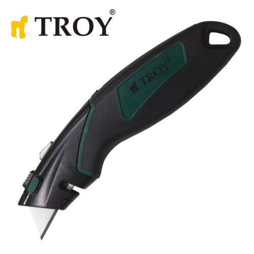 Макетен нож с автоматично прибиране / Troy 21605 / 1