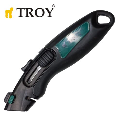 Макетен нож с автоматично прибиране / Troy 21608 / 1