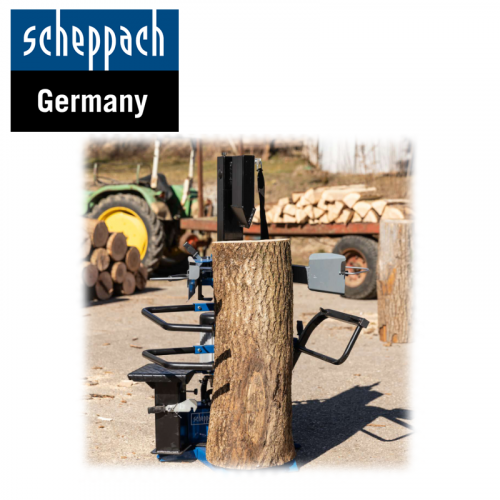 Хидравлична цепачка за трупи 10 тона 3150W Scheppach Compact 10t / 5905423901 / 5