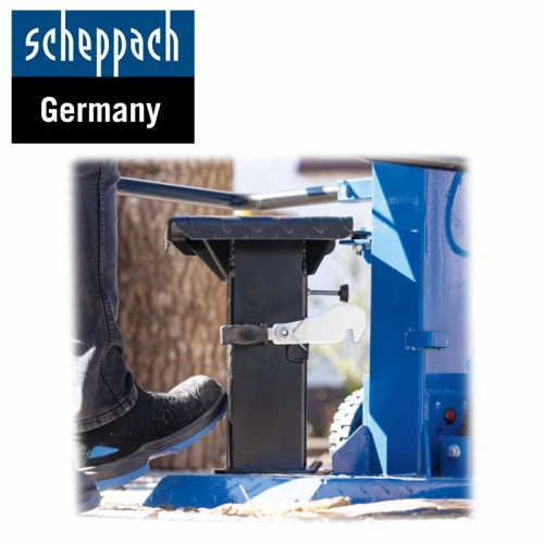 Хидравлична цепачка за трупи 10 тона 3150W Scheppach Compact 10t / 5905423901 / 6