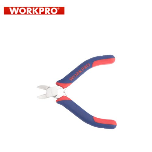 Мини клещи странични резачки 110 мм / Workpro W031018 / 1