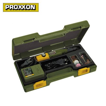 Мини машинка за гравиране / мини бормашина MICROMOT 60/EF / PROXXON 28514 / с 43 накрайника - Image 2