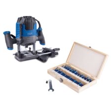 Оберфреза 1200W, 6-8 mm WRT1200 / Scheppach 5902703952 /