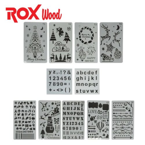 Пирограф / Комплект за гравиране на дърво - комплект 46 части / ROX 153ROX0143 / 3