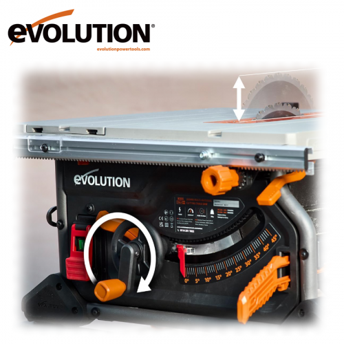 Портативен настолен циркуляр Evolution R255TBL+ 220V-240V/50Hz EU (E034A) / 119-0013 / 5