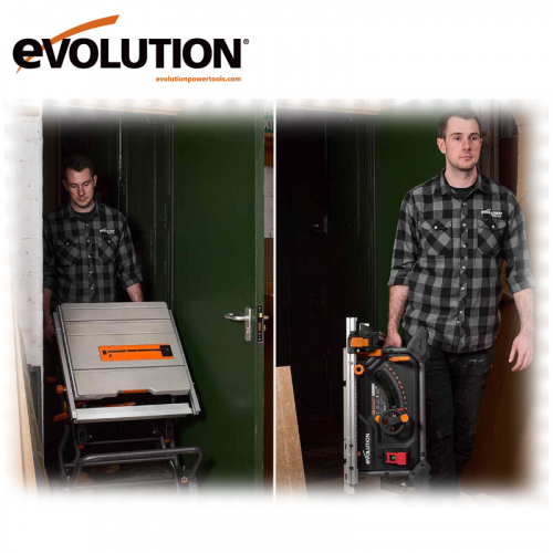 Портативен настолен циркуляр Evolution R255TBL+ 220V-240V/50Hz EU (E034A) / 119-0013 / 6