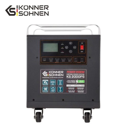 Портативна енергийна станция 2kW, 1792Wh, Konner & Sohnen KS 2000PS 2