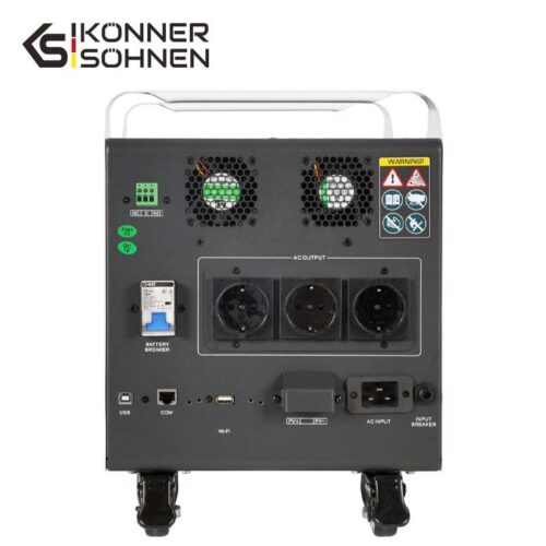 Портативна енергийна станция 2kW, 1792Wh, Konner & Sohnen KS 2000PS 6