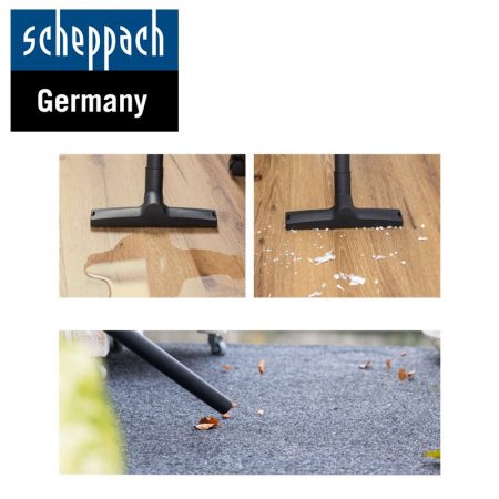 Прахосмукачка за сухо и мокро почистване Scheppach VC16 / 5907744901 / 8