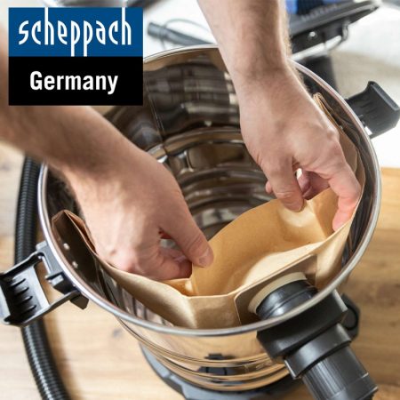 Прахосмукачка за сухо и мокро почистване Scheppach VC25 / 5907745901 / 5