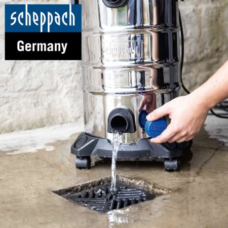 Прахосмукачка за сухо и мокро почистване Scheppach VC30 / 5907746901 / 4