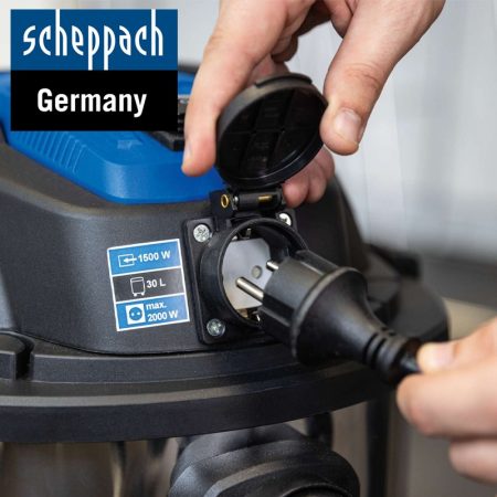 Прахосмукачка за сухо и мокро почистване Scheppach VC30 / 5907746901 / 6