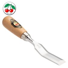 Право длето с дръжка от букова дървесина / Kirschen 1072020 / 20 мм.