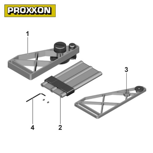 Приставка за кръгово рязане, за машина за рязане с горещ проводник PROXXON THERMOCUT 230/E / 27076 / 3