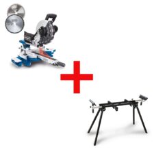 Промо Пакет Потапящ циркуляр Scheppach HM254 + Работна маса за циркуляр