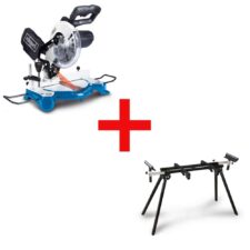 Промо Пакет Потапящ циркуляр Scheppach HM80L + Работна маса за циркуляр за ъглово рязане