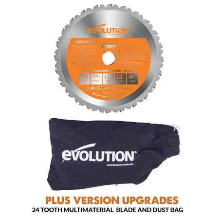 Циркуляр за ъглово рязане EVOLUTION R210CMS+ EU / 046-0003A / 3