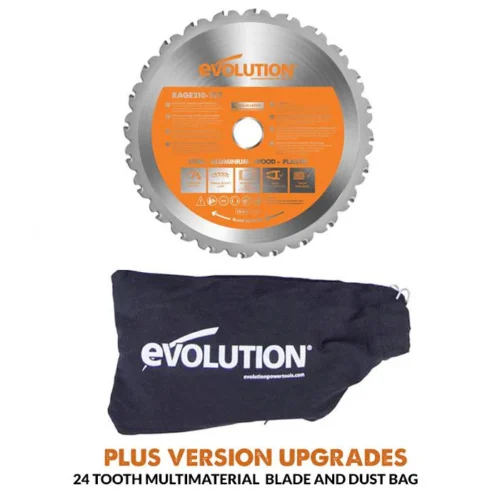 Циркуляр за ъглово рязане EVOLUTION R210CMS EU / 046-0003A / 3