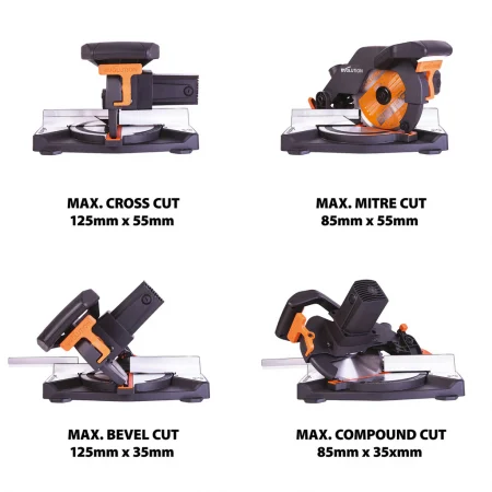 Циркуляр за ъглово рязане EVOLUTION R210CMS+ EU / 046-0003A / 5