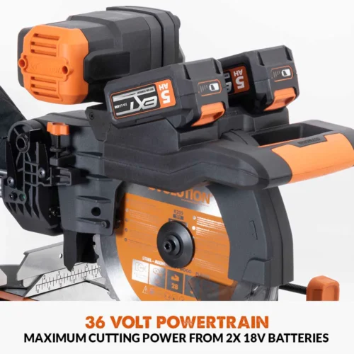 Потапящ циркуляр Evolution R255SMS-DB, 2000W / 053-0003A / 15