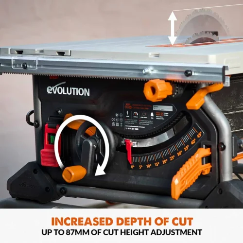Портативен настолен циркуляр Evolution R255TBL+ 220V-240V/50Hz EU (E034A) / 119-0013 / 16