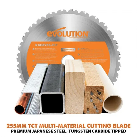 Портативен настолен циркуляр Evolution R255TBL+ 220V-240V/50Hz EU (E034A) / 119-0013 / 19