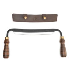 Рукан за дърво, с кожен калъф - ръчно кован / BeaverCraft DK4S /