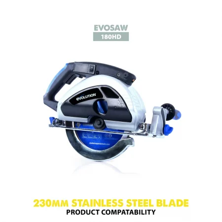 Циркулярен диск 60T за неръждаема стомана 230mm / EVOLUTION S230TCT-60CS / 5