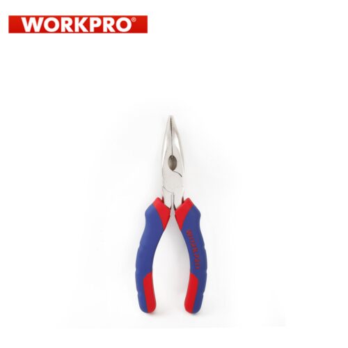 Комбинирани клещи с дълги извити човки, 160 мм / Workpro W031009 / 2