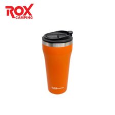 Термочаша за кафе 0.48 л - оранжева / ROX 153CAMP0192 /
