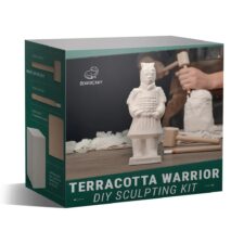 Заготовка за дърворезба с чук и длето “Войн“ / BeaverCraft Terracotta Warrior /