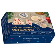 Заготовки за дърворезба - комплект украса за елха / BeaverCraft DIY_Christmas /